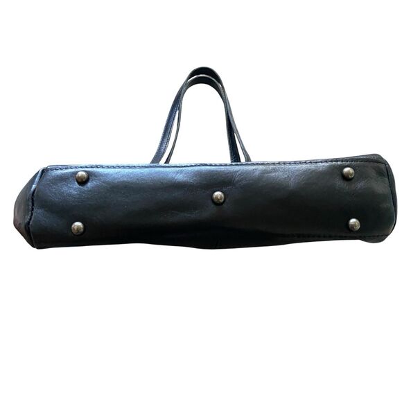 Patricia Nash Shoulder Bag Black Leather Minimalist Everyday Wear Tote NWT $199 - Picture 9 of 16